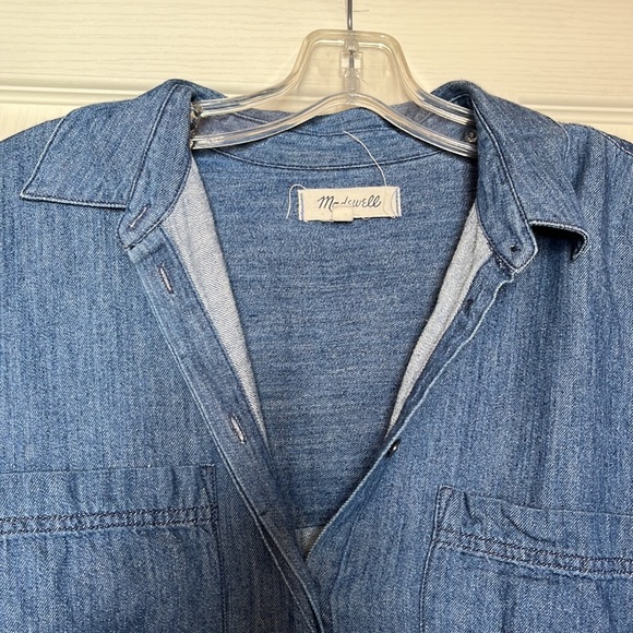 MADEWELL denim dress with pockets - Picture 2 of 4